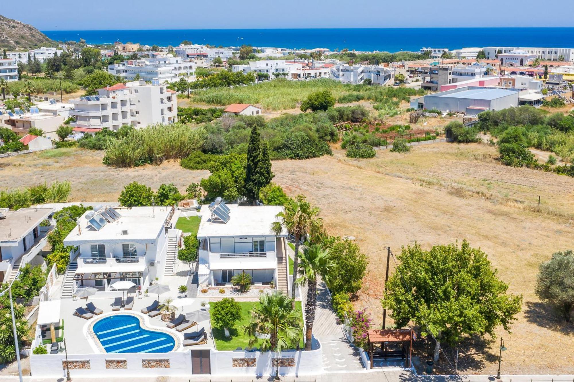 Toula'S Apartments Faliraki Exterior foto